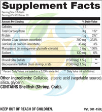 Load image into Gallery viewer, Glucosamine Chondroitin Complete® Tabs 150 Count