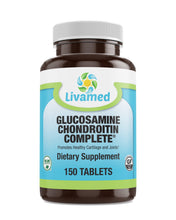 Load image into Gallery viewer, Livamed - Glucosamine Chondroitin Complete® Tabs 150 Count - Livamed Vitamins