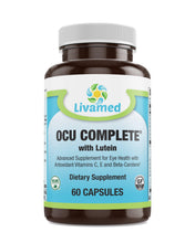 Load image into Gallery viewer, Livamed - Ocu Complete® with Lutein Caps 60 Count - Livamed Vitamins