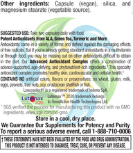 Load image into Gallery viewer, Advanced Antioxidant Complex Veg Caps 60 Count