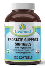 Load image into Gallery viewer, Livamed - Prostate Support Softgels with Phytosterols 120 Count - Livamed Vitamins