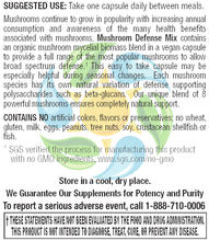 Load image into Gallery viewer, Mushroom Defense Mix Veg Caps - 8 in 1 Blend Made with Organic Mushroom Complex 60 Count