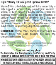 Load image into Gallery viewer, Vitamin D3 10,000 IU Softgel 90 Count