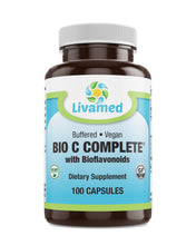 Load image into Gallery viewer, Livamed - Bio C Complete® with Bioflavonoids Buffered Caps 100 Count - Livamed Vitamins
