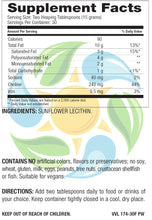Load image into Gallery viewer, Sunflower Lecithin Powder (New PCR Tub) 16 oz Count