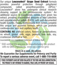 Load image into Gallery viewer, Leucoselect® Grape Seed Extract 50 mg Veg Tabs 120 Count