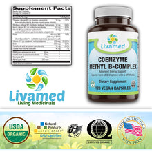 Load image into Gallery viewer, Coenzyme Methyl B-Complex 120 Count