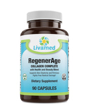 Load image into Gallery viewer, Livamed - RegenerAge Collagen Complete Capsules - Livamed Vitamins
