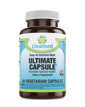 Load image into Gallery viewer, Livamed - Ultimate Capsule® Multivitamin Multimineral Complete Veg 60 Count - Livamed Vitamins