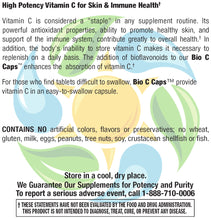 Load image into Gallery viewer, Bio C Caps™ Vitamin C with Bioflavonoids 250 Count