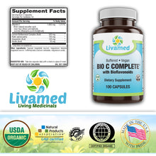 Load image into Gallery viewer, Bio C Complete® with Bioflavonoids Buffered Caps 100 Count