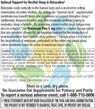 Load image into Gallery viewer, Melatonin Plus 5 mg Veg Tabs 100 Count