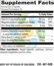 Load image into Gallery viewer, Hot Flash Perimenopause Support Veg Caps 60 Count
