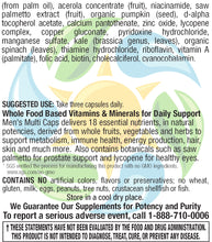 Load image into Gallery viewer, Men's Multi Veg Caps - Whole Food Essentials   90 Count