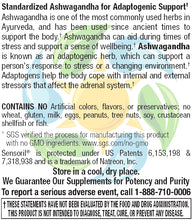 Load image into Gallery viewer, Organic Ashwagandha 500 mg Tab 50 Count