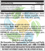 Load image into Gallery viewer, Iron Free Basic Multi® Veg Tabs 90 Count