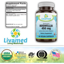 Load image into Gallery viewer, Boswellia 450mg 60 Count
