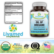 Load image into Gallery viewer, Oil of Oregano Liquid Filled Veg Caps 60 Count