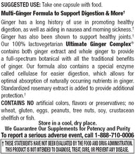 Load image into Gallery viewer, Ultimate Ginger Complex® with Standardized Ginger Veg Caps 60 Count
