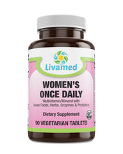 Load image into Gallery viewer, Livamed - Women's Once Daily Veg Tabs 90 Count - Livamed Vitamins