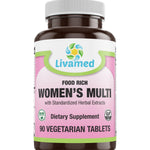 Livamed - Food Rich Women's Multi Veg Tabs - Livamed Vitamins