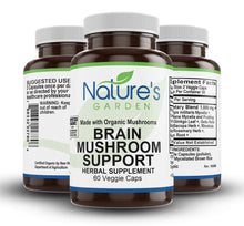 Load image into Gallery viewer, Brain Mushroom Support COG Capsules 60 VegCap
