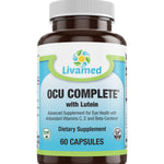 Livamed - Ocu Complete® with Lutein Caps 60 Count - Livamed Vitamins