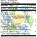 Advanced Antioxidant Complex Veg Caps 60 Count