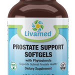 Livamed - Prostate Support Softgels with Phytosterols 120 Count - Livamed Vitamins