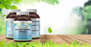 Livamed - Prostate Support Softgels with Phytosterols 120 Count - Livamed Vitamins