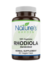 Load image into Gallery viewer, Rhodiola Powder Capsules (3% Rosavins, 1% Salidrosides) 60 VegCap
