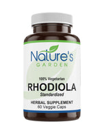 Rhodiola Powder Capsules (3% Rosavins, 1% Salidrosides) 60 VegCap