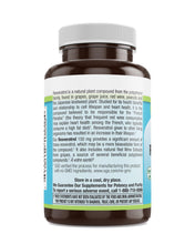 Load image into Gallery viewer, Livamed - Resveratrol 150 mg Veg Caps   60 Count - Livamed Vitamins
