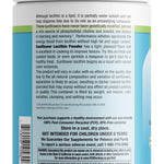 Livamed - Sunflower Lecithin Powder (New PCR Tub) 16 oz Count - Livamed Vitamins