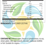 Sunflower Lecithin Powder (New PCR Tub) 16 oz Count