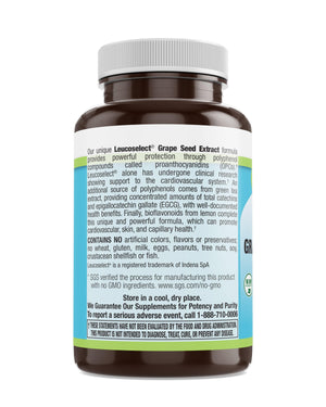 Livamed - Leucoselect® Grape Seed Extract 50 mg Veg Tabs 120 Count - Livamed Vitamins
