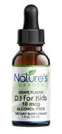 Kid's D3 400 IU MCT OIL Grape Flavor - 1 oz Liquid Herbal Formula