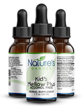 Load image into Gallery viewer, Kid&#39;s MELLOW PLUS - 1 oz Liquid Herbal Formula
