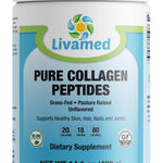 Livamed - Pure Collagen Peptides- Grass Fed & Pasture Raised 14.1 oz Count - Livamed Vitamins