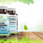 Livamed - Organic Cranberry 500 mg Veg Tabs  30 Count - Livamed Vitamins