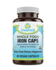 Livamed - Iron Veg Caps - Whole Food Essentials   60 Count - Livamed Vitamins