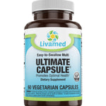 Livamed - Ultimate Capsule® Multivitamin Multimineral Complete Veg 60 Count - Livamed Vitamins