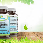 Livamed - Chromium Picolinate 200 mcg (ChromeMate® GTF) Veg Tabs 120 Count XXX - Livamed Vitamins