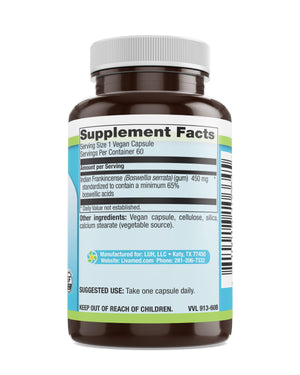 Livamed - Boswellia 450mg 60 Count - Livamed Vitamins