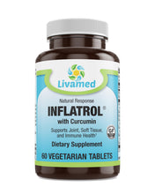Load image into Gallery viewer, Livamed - Inflatrol® Veg Tabs 60 Count - Livamed Vitamins
