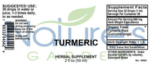 Load image into Gallery viewer, Turmeric - 2 oz Liquid Single Herb
