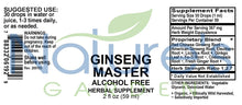 Load image into Gallery viewer, GINSENG MASTER (Alcohol Free) - 2 oz Liquid Herbal Formula

