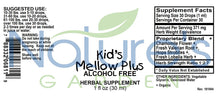 Load image into Gallery viewer, Kid&#39;s MELLOW PLUS - 1 oz Liquid Herbal Formula
