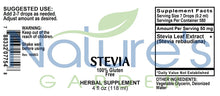 Load image into Gallery viewer, Stevia - 4 oz Liquid- Single Alcohol Free - Sugar Substitute
