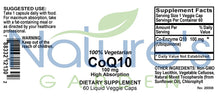Load image into Gallery viewer, CoQ10   - 60 Liquid Veggie Caps
